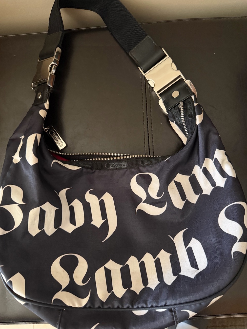 Gwen Stefani Lamb Lesportsac Shoulder Bag - Picture 2 of 9
